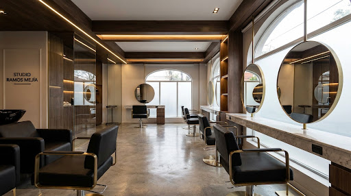 High-end salon interior